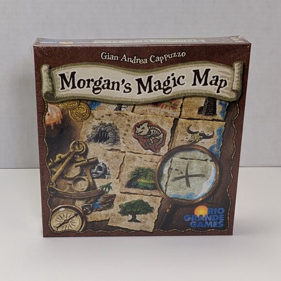 Morgan's Magic Map Board Game Rio Grande Games 2021 New Sealed RIO614 - Picture 4 of 5